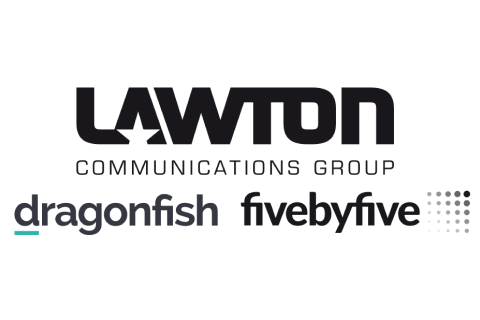 Lawton Communications Group logo.