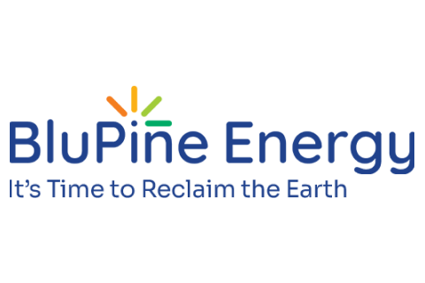 BluPine Energy logo.