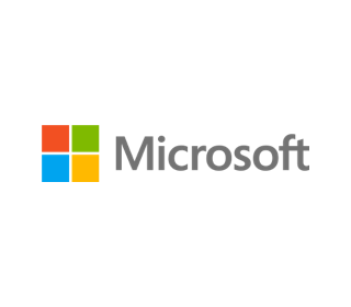 Microsoft logo.